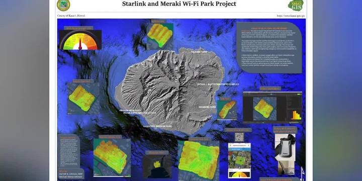 Starlink satellite to bring free public WiFi to remote areas of Kauai