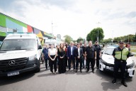 Kicillof entregó 30 patrulleros en Avellaneda para reforzar la seguridad