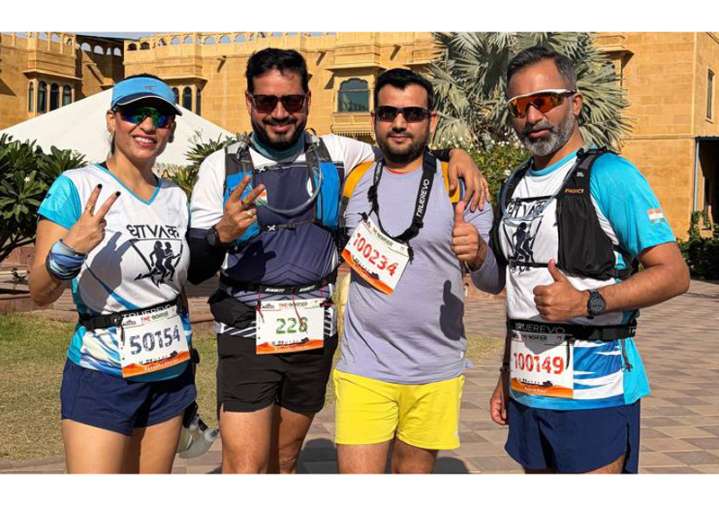 Jammu runners shine in Jaisalmer to Laungewala race