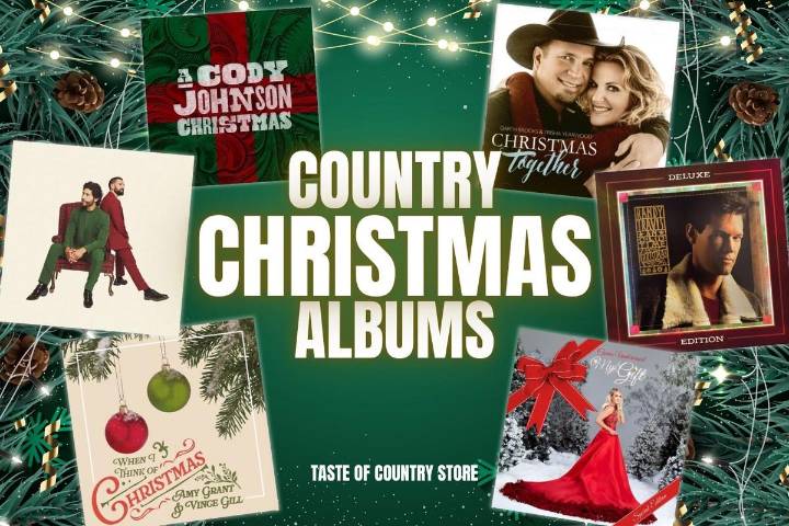 Shop Your Favorite Holiday Albums in the Taste of Country Store