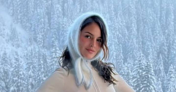 Eiza González nos sorprende con su sesión de fotos invernales