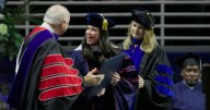 'Dr. Britt' recognized with honorary USA degree during commencement speech (Video)