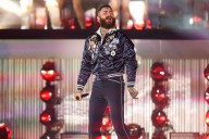 Country star falls offstage during concert