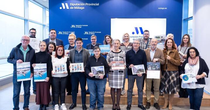 La Diputación de Málaga edita casi 17.000 calendarios solidarios para ayudar a organizaciones