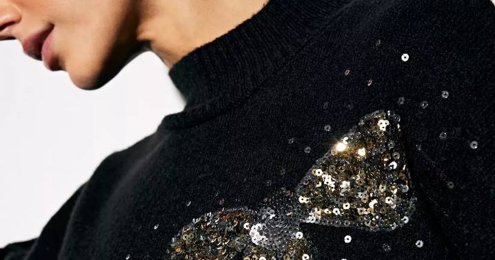 Sainsbury's sparkly Tu jumper available for £5 looks so elegant it's 'not just for Christmas'