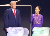 Sheinbaum afirma que primera reunión que sostiene con Trump fue «muy bien»