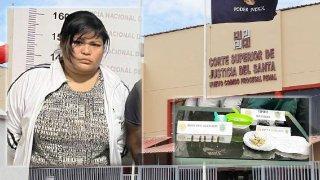 MUJER ES ENVIADA AL PENAL POR MUNICIONES Y DROGA