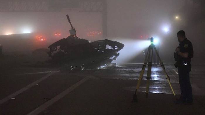 Two killed in fiery crash in Northwest Houston