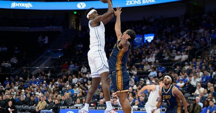 AJ Dybantsa and Keba Keita each score 22 points to lead No. 9 BYU past California Baptist 91