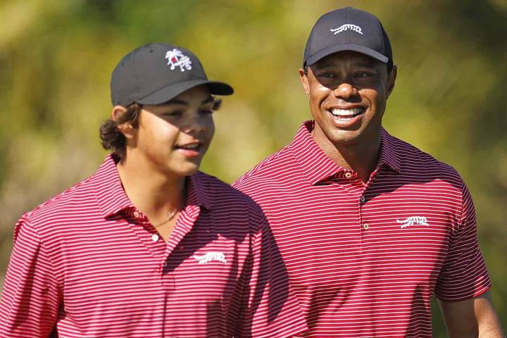 Tiger Woods Makes Rare Comments About Son Charlie Following in His Footsteps