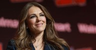 Elizabeth Hurley Wearing Just Hoodie Will Distract You