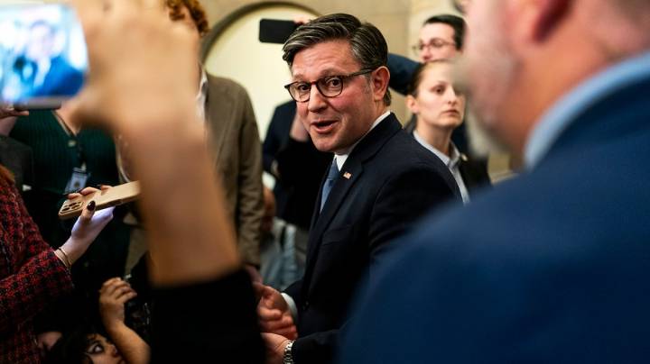 Anxious GOP lawmakers say Johnson is safe as Speaker despite frustrations