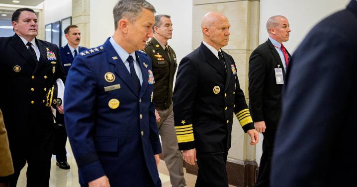 Top military officials brief lawmakers on strikes on alleged drug boats