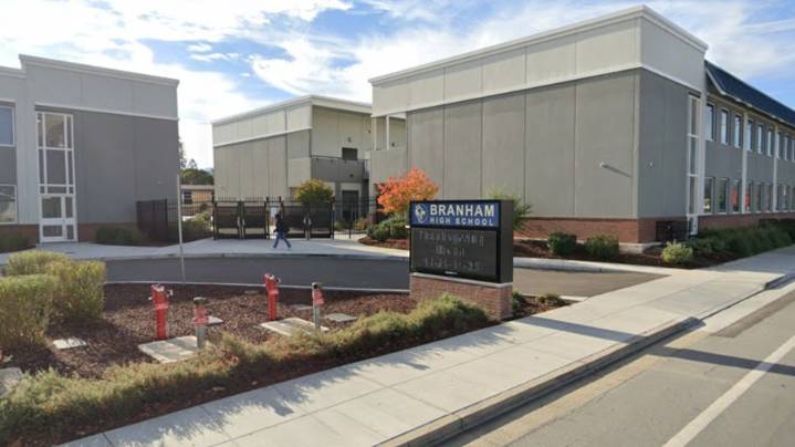 Swastika formed by students on high school football field in California