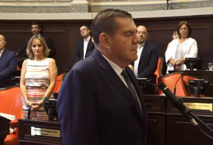 Guillermo Montenegro juró como senador bonaerense