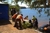 GOPE Ñuble ubica y extrae cuerpos de dos personas extraviadas en el embalse Coihueco