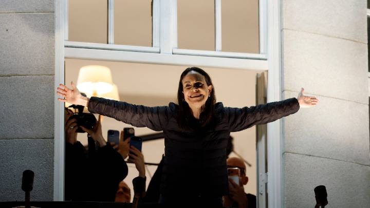 María Corina Machado makes first public appearance in 11 months