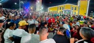 Aguasay enciende la Navidad en la Plaza Bolívar con alegría y en unión familiar