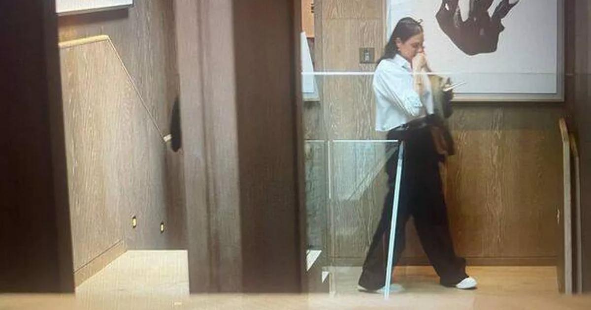 Simon Cowell's partner Lauren Silverman storms off in tears over 'important' row