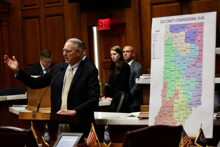 Following Trump pressure, Indiana House approves map to secure GOP control