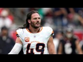 Broncos' Alex Singleton returns to field less than a month after cancer surgery