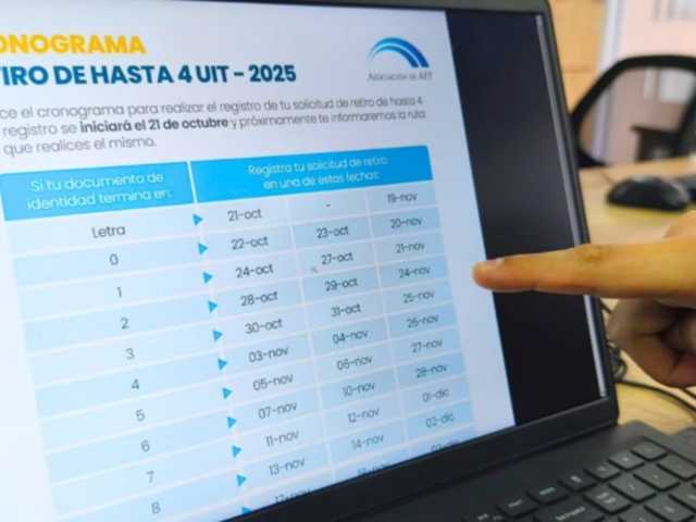 Retiro AFP 2025: ¡Atención! afiliados tendrán tres oportunidades para presentar su solicitud