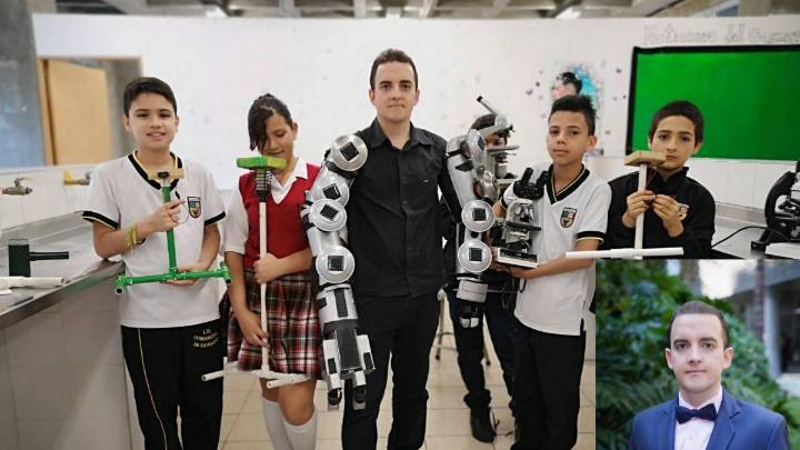 Alexánder Echeverri: único docente colombiano finalista del premio internacional Medallas Mundiales de Educación 2025