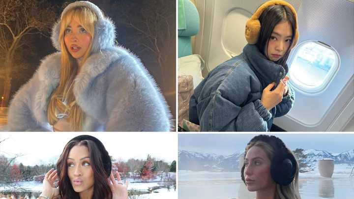 Plenty of Celebs Staying Cozy In Earmuffs!