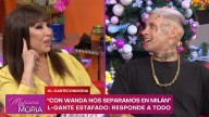 ¿Quedó expuesto? La picante pregunta de Moria a L-Gante sobre la China Suárez: "No me quemés..."