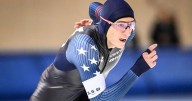 Jordan Stolz snags third gold, third track record in Norway