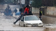 Baby dies of exposure after storm Byron floods Gaza tents, medics say