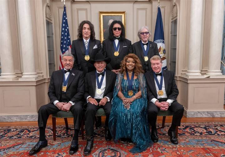 Trump says he’s hosting the Kennedy Center Honors recognizing Sylvester Stallone, Kiss, Gloria Gaynor and others
