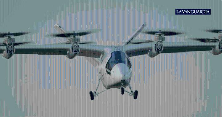 VIDEO: El taxi volador que promete cambiar el tráfico