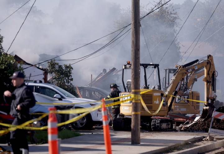 Three hospitalized in explosion near Hayward listed in stable condition