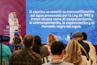 Asegura gobernadora que no habrá retiro de concesiones con Ley de Aguas