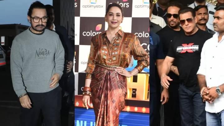 Spotted in the city: Aamir Khan, Salman Khan, Madhuri Dixit and others