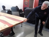 Century-old tree finds enduring purpose in Brunswick’s new fire station