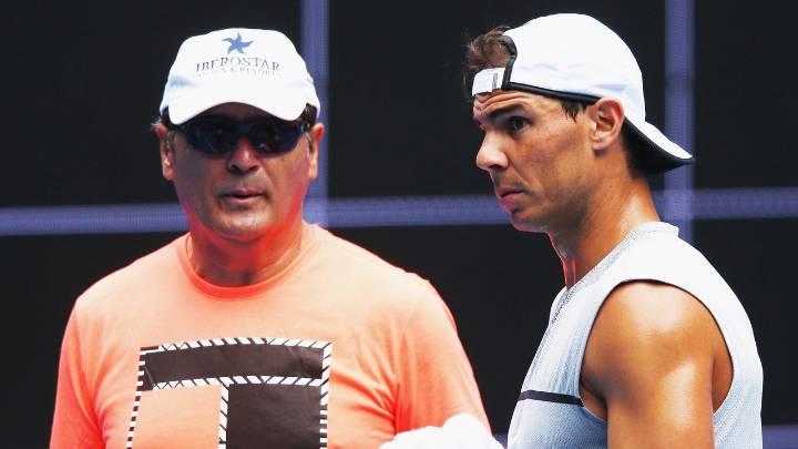 Toni Nadal cree que los rivales de Alcaraz son "más flojos" que los que tuvo Rafa