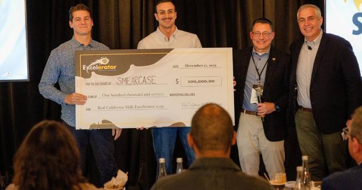 Smearcase's Innovative Frozen Cottage Cheese Disrupts the Indulgence Aisle, Wins $100,000 Grand Prize at the 2025 Real California Milk Excelerator Final Pitch Event