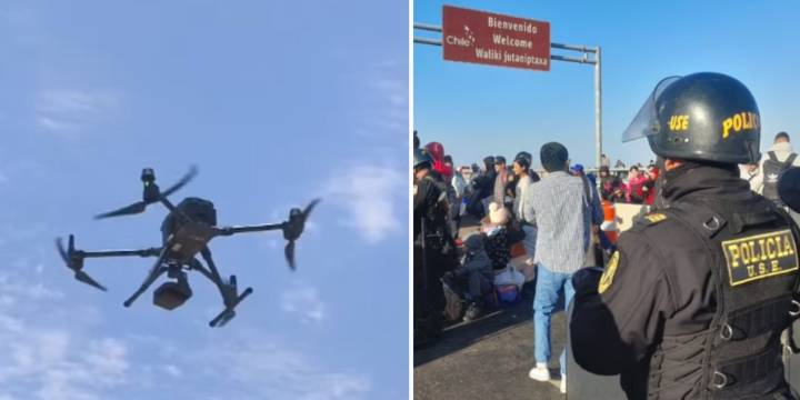 Perú utilizará drones para vigilar su frontera con Chile, ante crisis de migración irregular