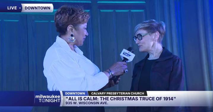 Local theater company brings WWI Christmas story to life at historic Milwaukee church