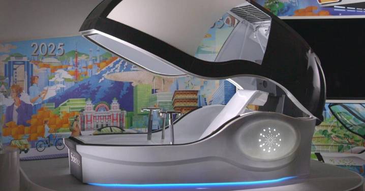 Would you take a spin in the human washing machine?