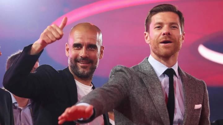 El surrealista consejo de Guardiola a Xabi Alonso: "Que mee con la suya y, como no meará colonia, le irá bien"