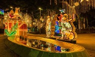 Alumbrado navideño de Cali 2025 deslumbra con 4.000 figuras