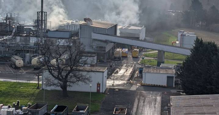 Welsh factory fire leaves staff injured