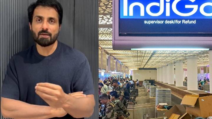 ‘Remember the faces trying to fix it’: Sonu Sood defends IndiGo ground staff during flight chaos