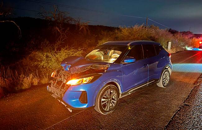 Muere hombre atropellado en la carretera Ribereña frente a ejido La Purísima