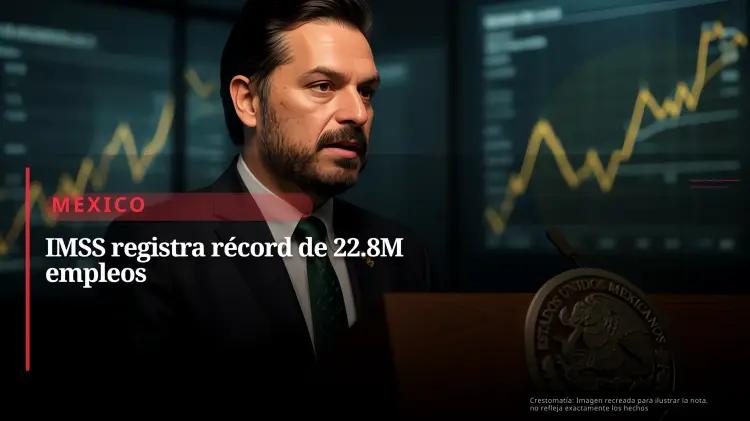 IMSS publica datos laborales: empleo formal crece 2.7 % y alcanza récord histórico