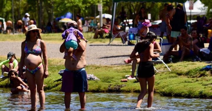 El mapa del calor y las tormentas en Argentina: un fin de semana con 43°C, fuertes lluvias y mucho sol