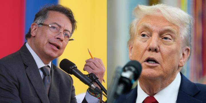 Petro respondió a Trump ante posibles ataques en Colombia: “Si le pone un misil, se tira la plata de los Estados Unidos”